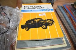 A selection of Ford 100E mechanics workshop manuals