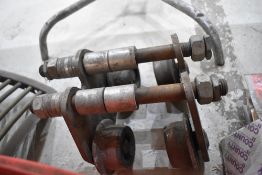 A vintage block and tackle carrier