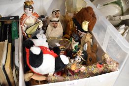 A selection of collectable souvenir dolls