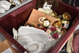 A selection of ceramics including Japanese style tea set