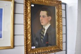 An original painting of a portrait