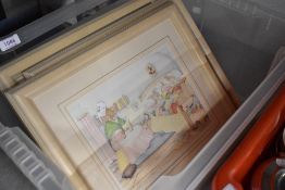 A selection of childrens Sunnywood tales prints