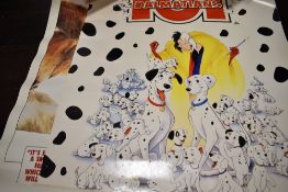 Two film cinema posters for Disney films