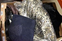 A selection of ladies clothing and accessories