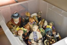 A selection of figures and figurines