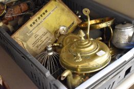 A selection of copper wares