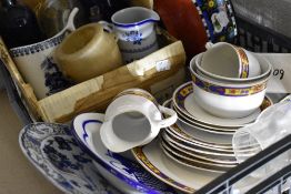 A selection of ceramics including plates and bowls