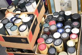 A large collection in five boxes of empty Whisky Card Tube Boxes, mainly own distillery including