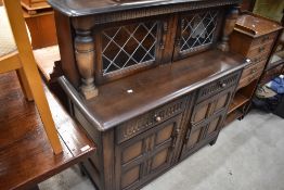 A Priory style court cupboard