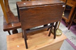 An early 20th Century oak Sutherland table