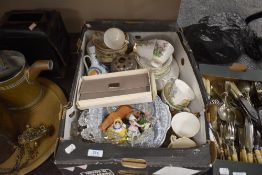 A selection of mixed ceramics including tea cup and saucer sets