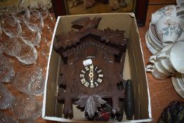 A vintage traditional wooden Cuckoo clock.