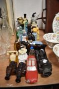 A selection of figural perfume and scent bottles by Avon and similar