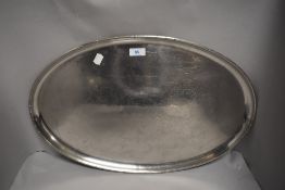An arts and crafts dinner tray by Keswick school of industrial arts