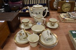 A part coffee service by Royal Copenhagen