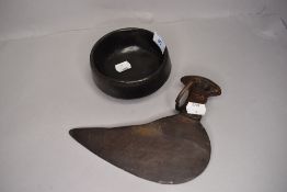 An antique tanners or similar artisan knife