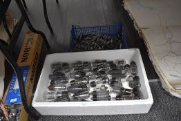 A selection of audio valves and tubes for radios record players etc