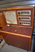 A vintage radiogram having Quad tuner etc