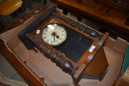 An early 20th Century wall clock