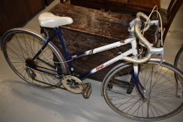A vintage Raleigh ladies racing bike