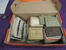 A collection of World and GB Post Cards in sets and miniature GB and World Snap Shot Sets,
