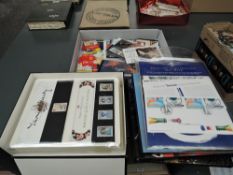A collection of modern GB Stamps unmounted mint in Presentation Packs, Year Packs, Loose and