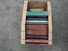 A box of Commonwealth Stamps in 11 albums and stock books, mint & used, also including Guernsey,