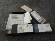 An album of GB & Commonwealth Commemorative and First Day Covers 1980-1989, an album of GB First Day