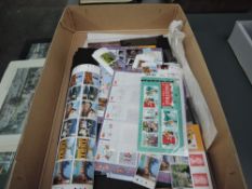 A collection of modern GB Stamps, unmounted mint, mainly on stock cards approx face £300+