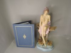 A figure study by Michael Sutty of June Caprice limited edition with certificate