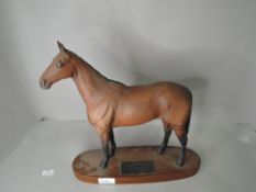 A Royal Doulton figure study of race horse Arkle model no. 2065