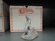 A fantasy figure by Holland studio craft from the Enchantica range Byzauga dragon
