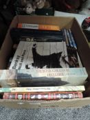 A selection of books and DVDs including novels and art interest.