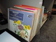 A lot of fifty classical vinyl albums , good potential for online selling - some nice titles here