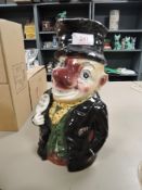 A Staffordshire character jug 'Im on the blacklist' AF.