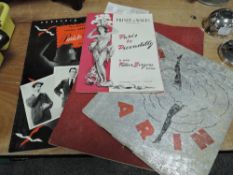 Four vintage programmes including Tabarin and Paris to Piccadilly.