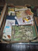 A selection of wildlife and gardening interest books