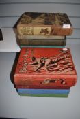 A selection of vintage childrens annuals and story books