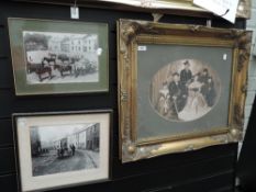 A trio of photos and photographic prints, two possibly of local interest.