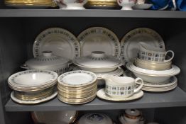 A large quantity of Royal Doulton 'Tapestry' pattern dinner wares, to include tureens, gravy