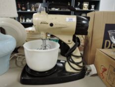 A vintage 1950's Sunbeam food mixer