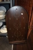 A vintage style bagatelle,House of Marbles,Bovey Tracey,Devon,England.