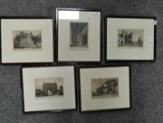 A selection of late Victorian prints relating to the Grand Tour