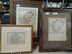 Three mid Victorian maps of Westmorland and Cumbria interest
