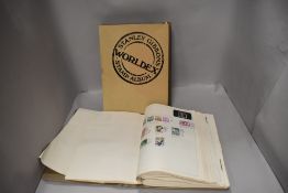 An album of mint & used GB and World Stamps, Queen Elizabeth onwards