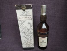 A 1990's bottle of Single Malt Scotch Whisky, Rare Malts Selections, Brora 20 year old, natural cask