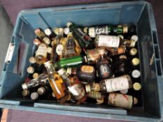 A collection of approx eighty Whisky Miniatures, mostly blends including Glen Guard, Speakers, Old