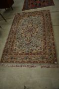 A Belgian style rug, approx. 196 x 135cm