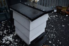 A traditional beehive