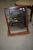 A Stag free standing dressing table mirror